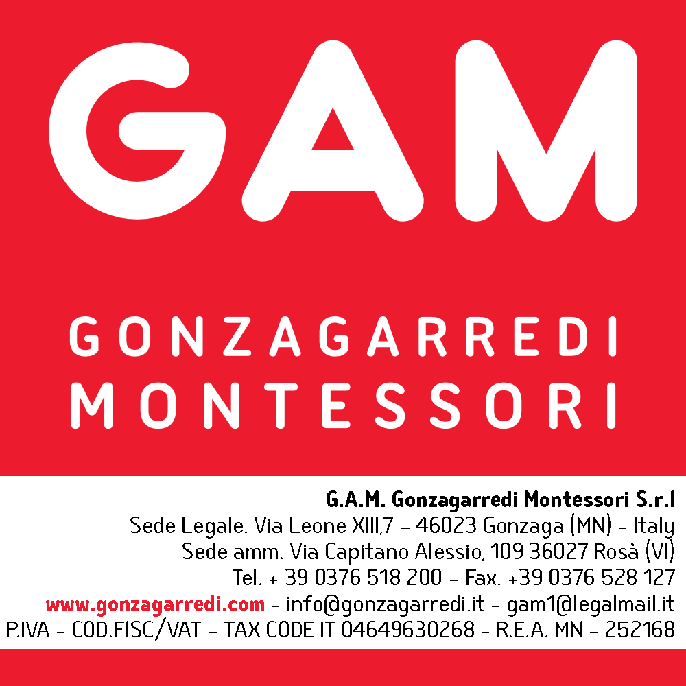 G.A.M. Gonzagarredi Montessori Srl LOGO Gennaio 2017 1